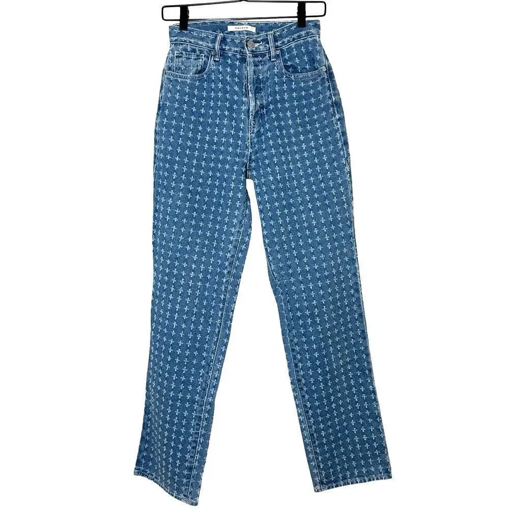 PacSun Women’s Medium Blue Distressed Dad Jeans Size 25